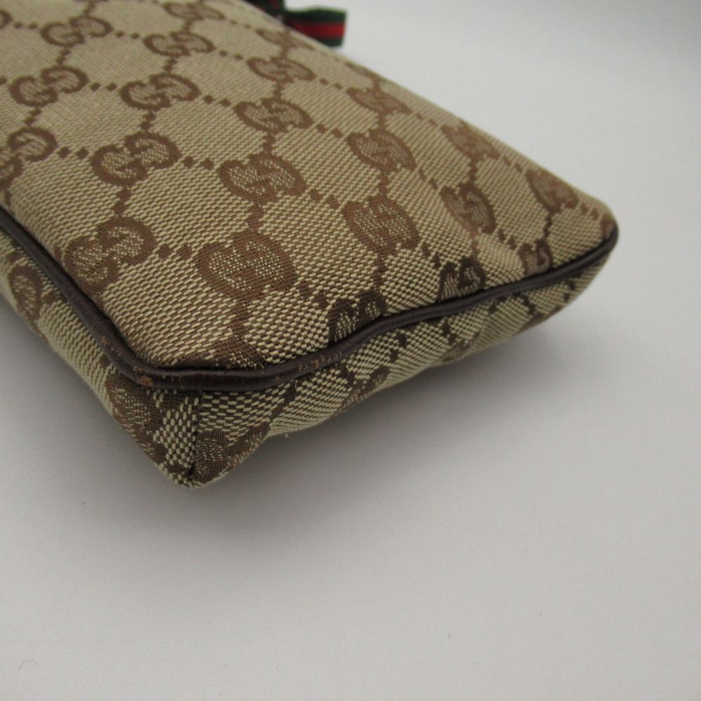 Gucci Beige Dark Brown GG Shoulder Bag - Picture 4 of 6